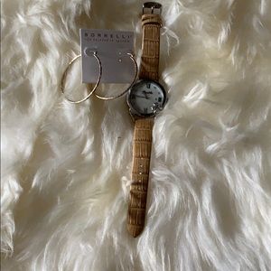 Bundle Bertha watch & Earring